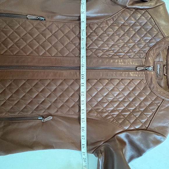 J. McLaughlin Quilted Leather Short Jacket - Picture 12 of 15